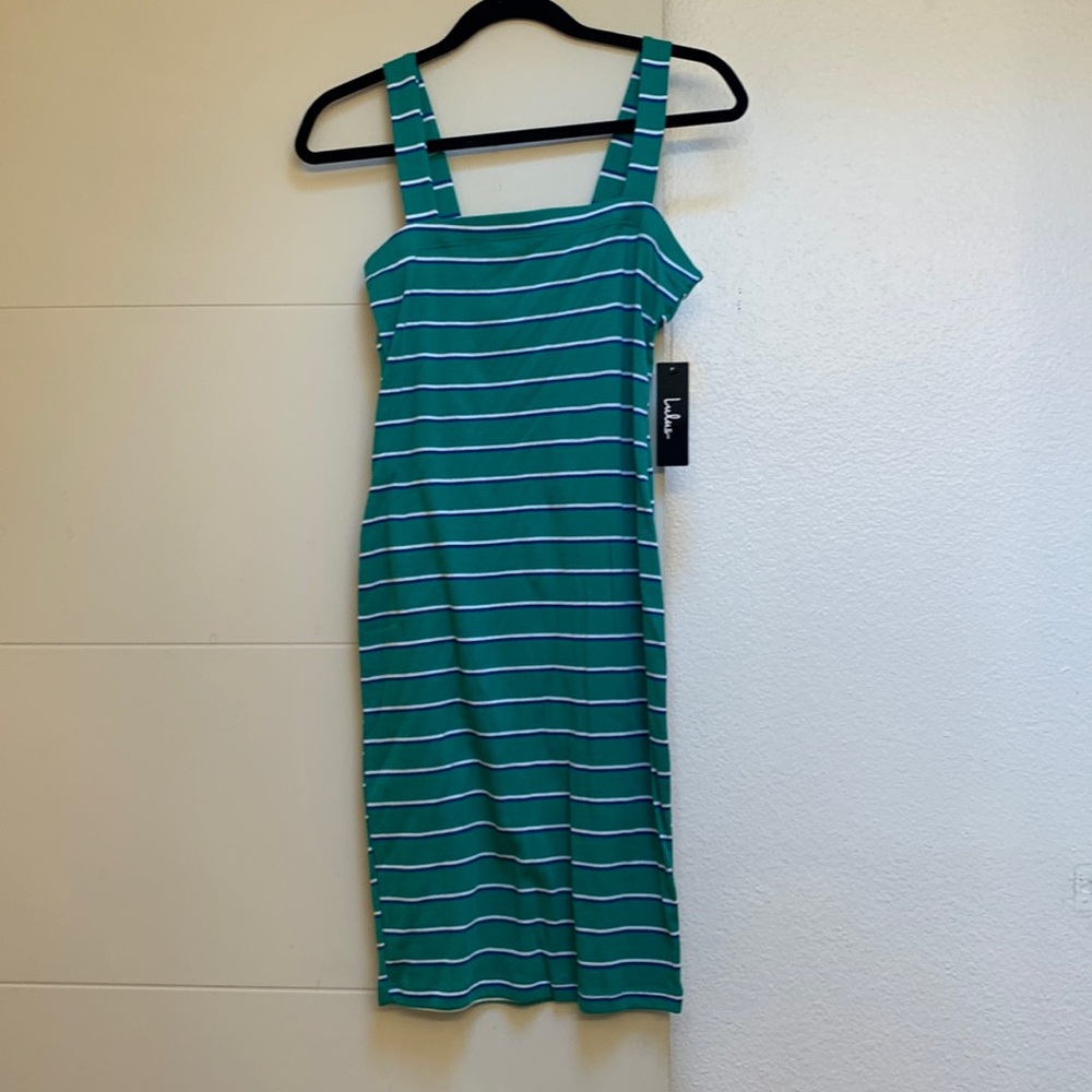 Lulu’s striped bodycon dress